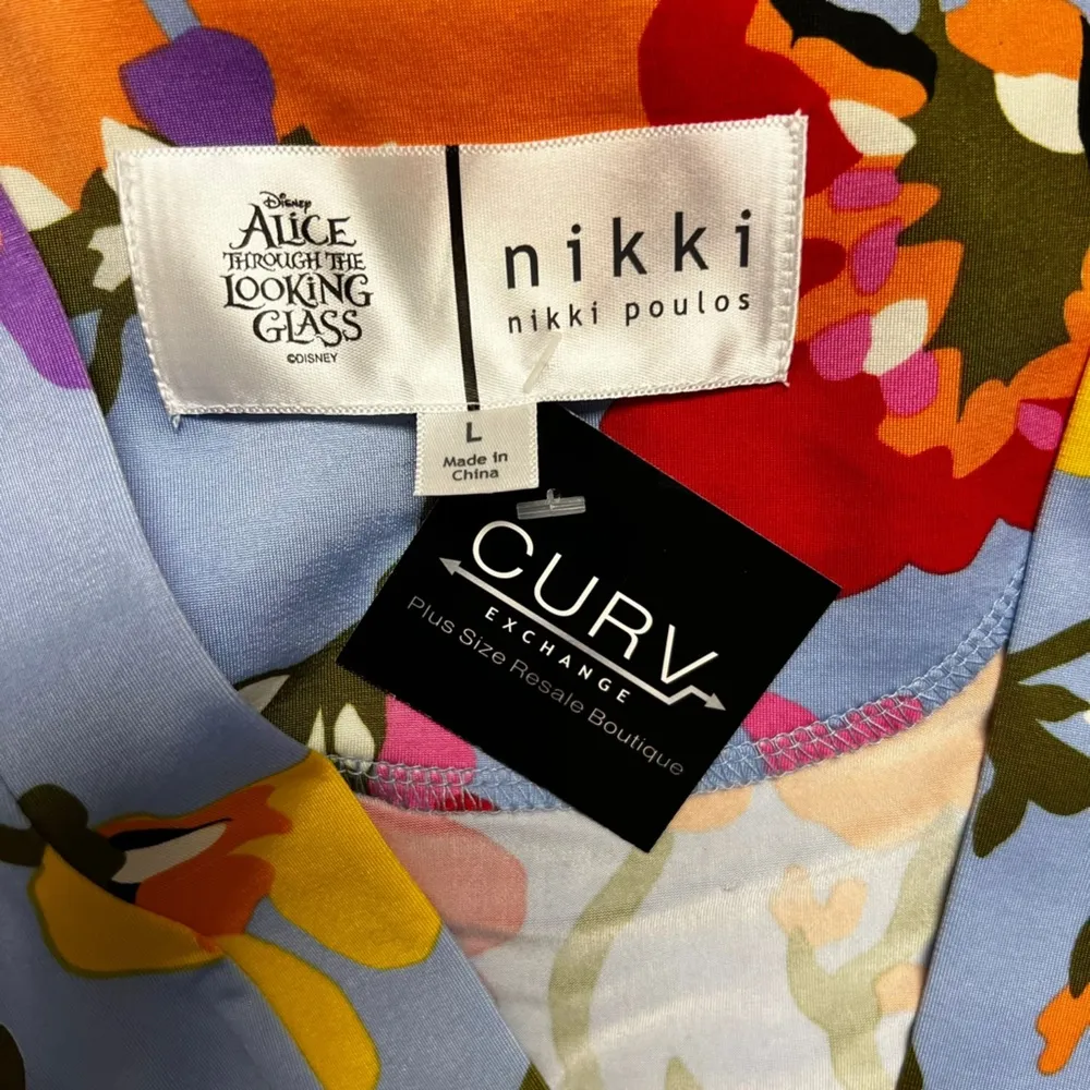 Nikki Poulos x Disney "Alice through the looking glass" Maxi Dress - Image 3