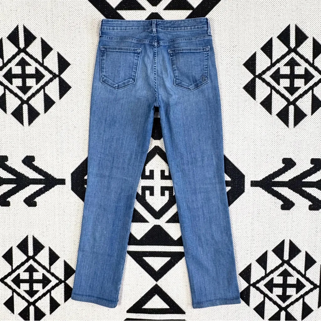 CJ by Cookie Johnson Faith Straight Leg Jeans in Ainaloa Size 29 Blue - Image 8