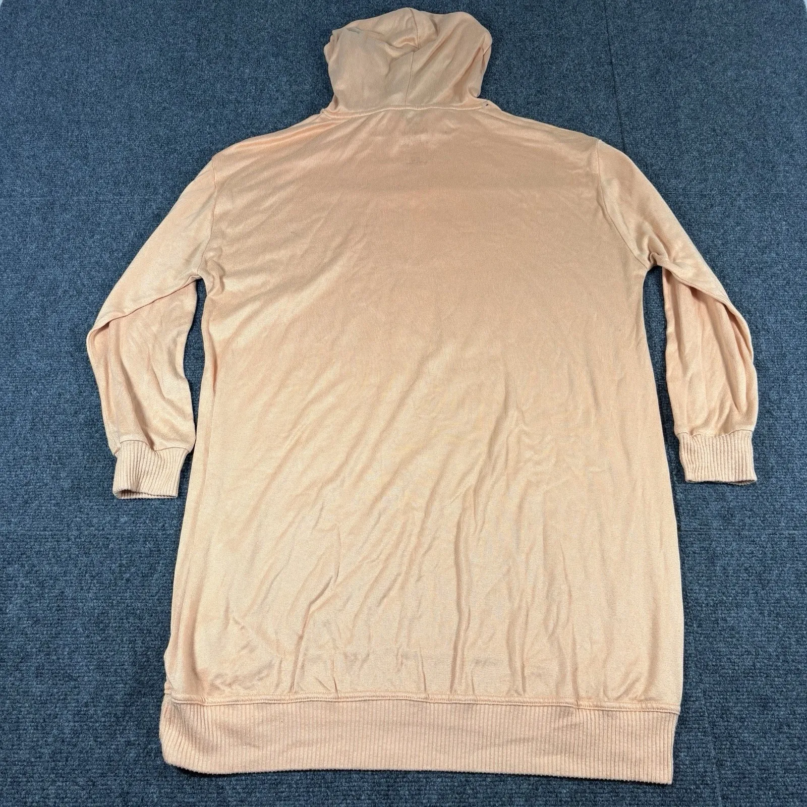 Disney The Nightmare Before Christmas Sz S Hoodie Over Sized‎ Sleep Shirt Orange - Image 7