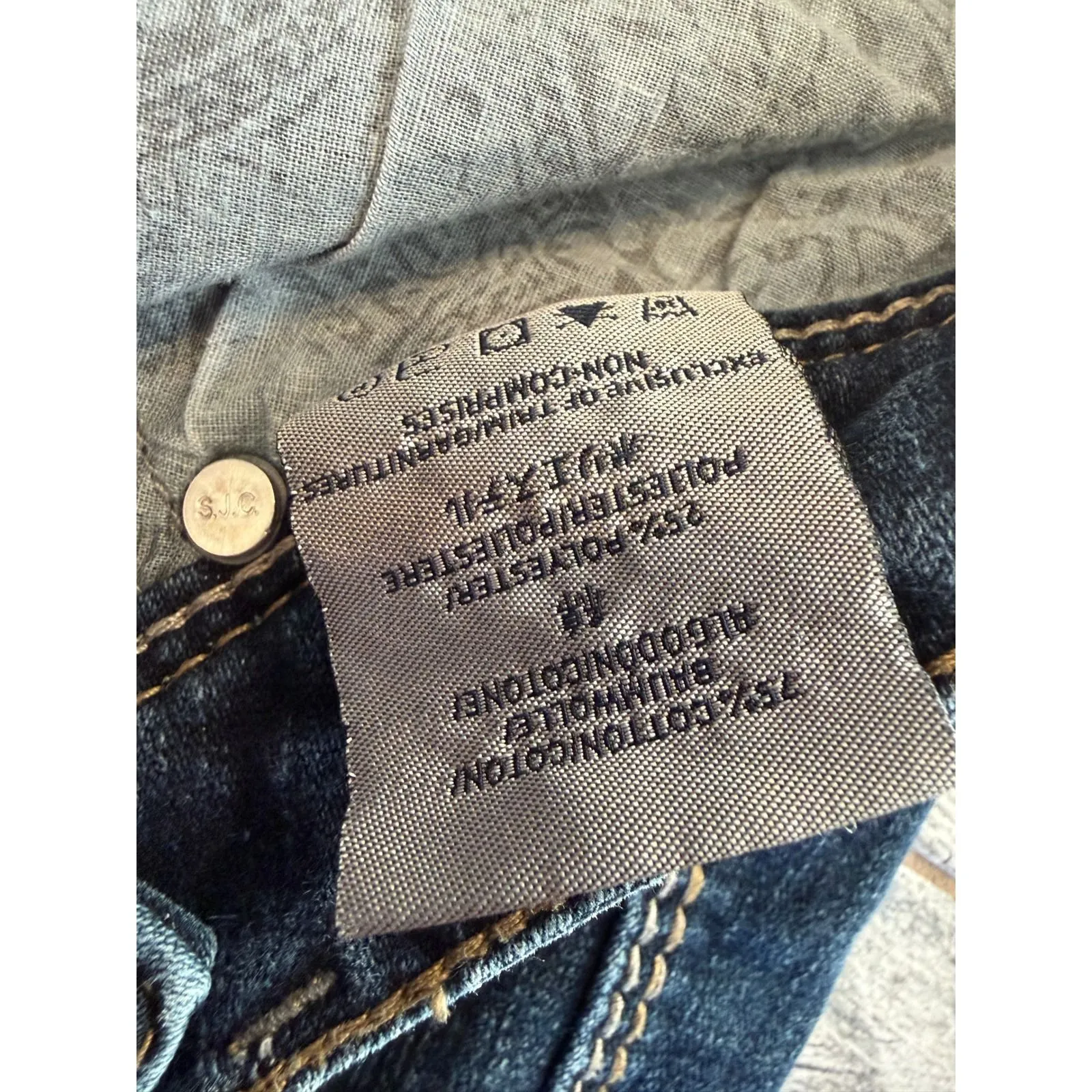 Silver Jeans Lola 17" Bootcut Jeans 28x30 Boot Denim Jean 28 x 30 Womens Western - Image 7