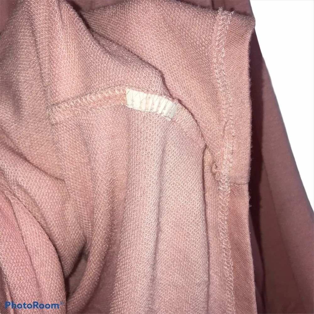 BOBEAU Peach Flutter Ruffle Long Sleeve Shirt-M - Image 6