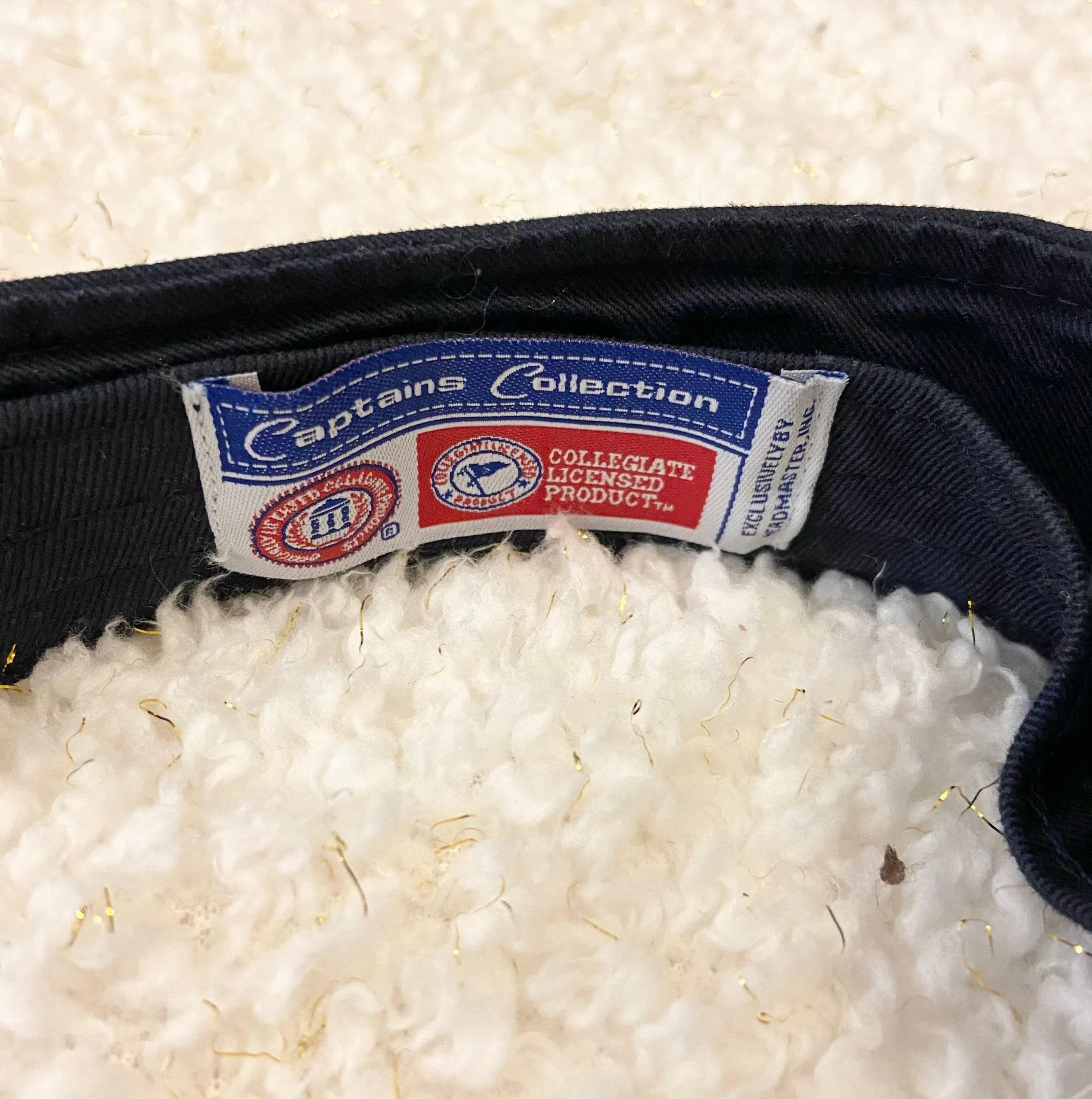 Captains Collection Michigan wolverines visor Blue - Image 3