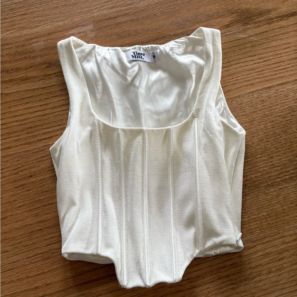 Tiger mist corset top - Image 2