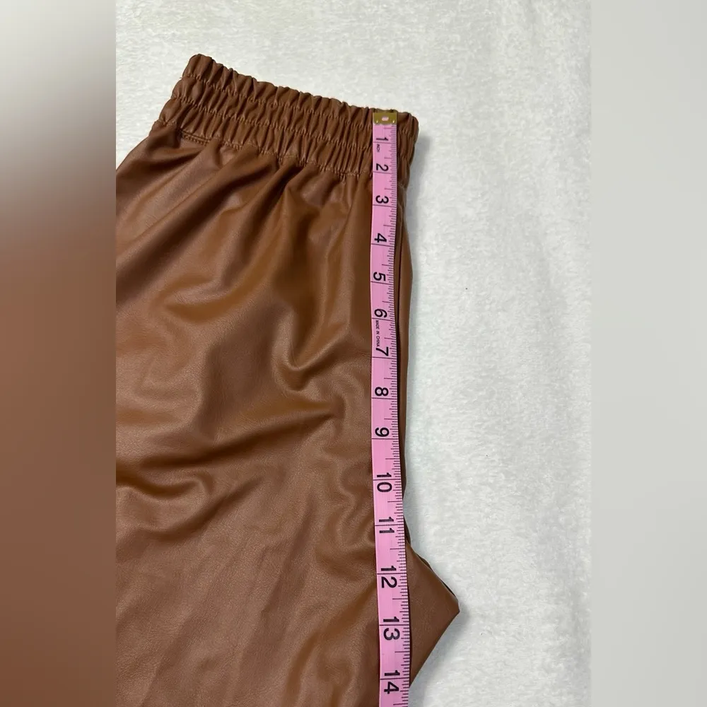 OFFLINE By AERIE | Real Luxe Faux Leather Wide Leg Pant With Pockets Size XS|TP - Image 12