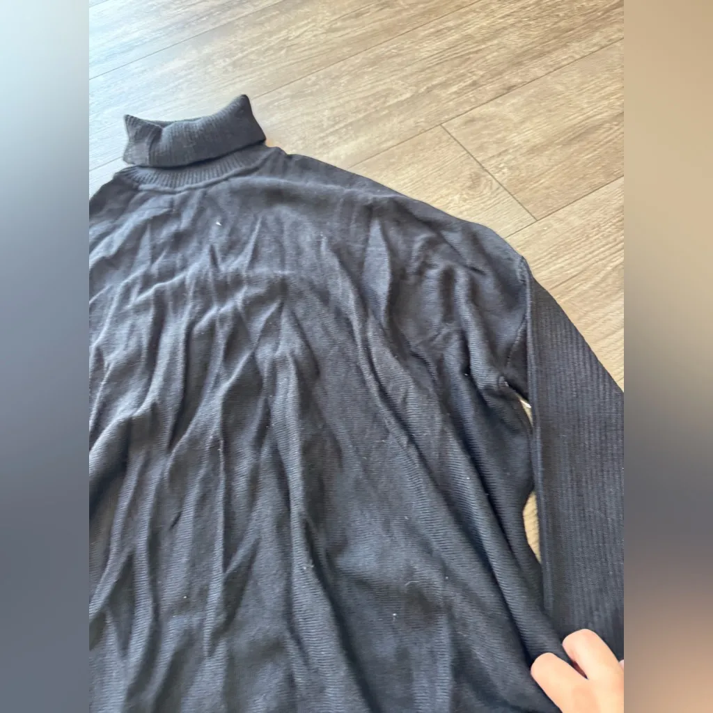 Joseph A Black Cowl Neck Sweater - Image 9