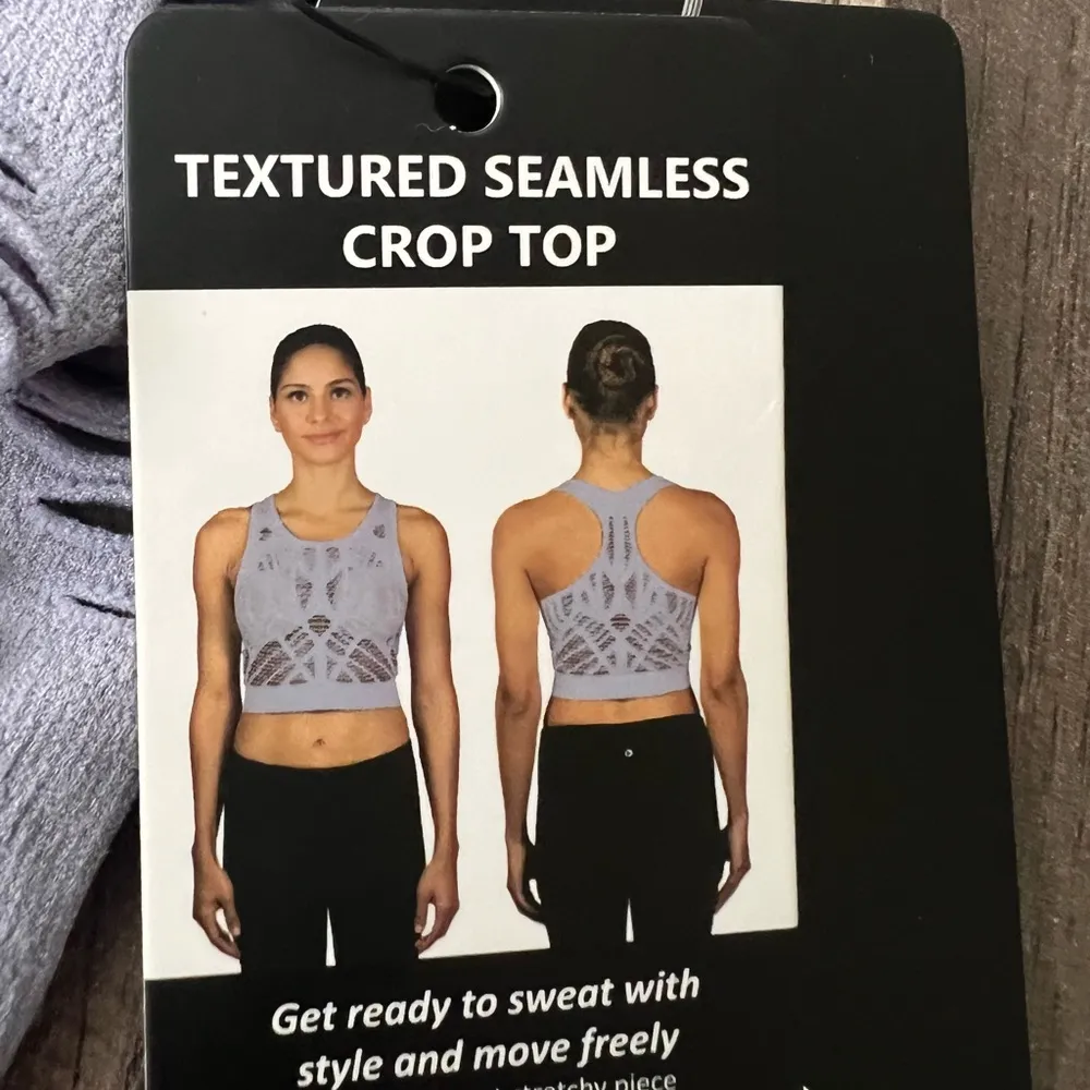 90 Degree by Reflex Textures aleutian Seamless Crop Top - Image 2