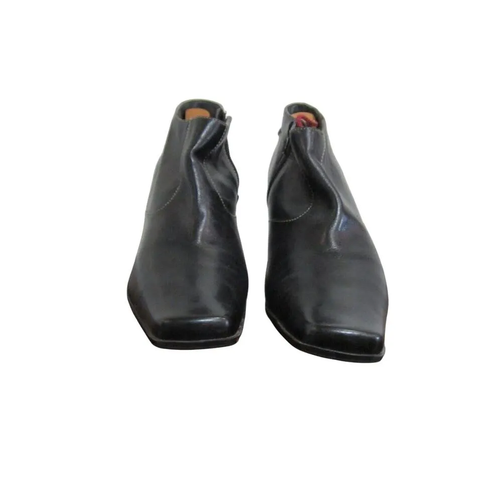 Liz Claiborne Black Dora Ankle Booties Sz 10M - Image 2