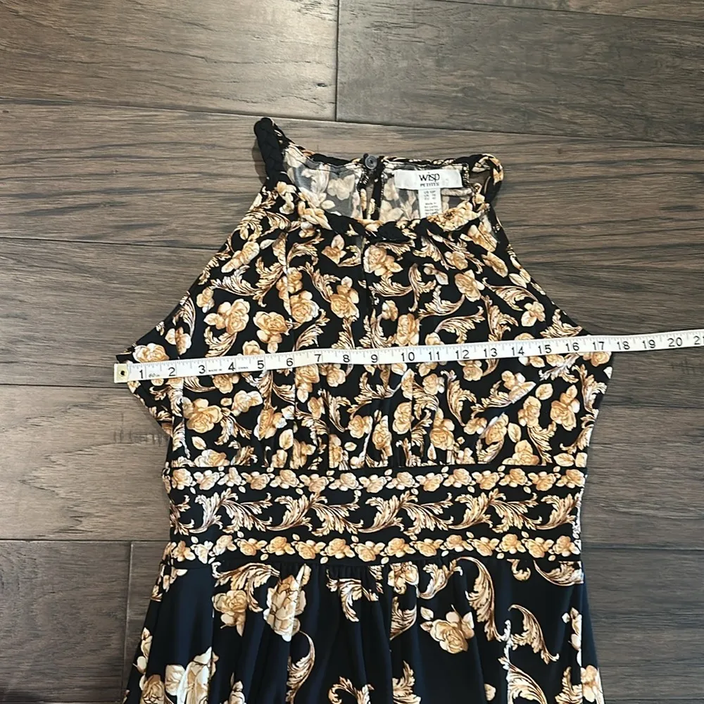 NWOT Stitch Fix Wisp Petite Knit Maxi Dress Sz 10P Black - Image 7