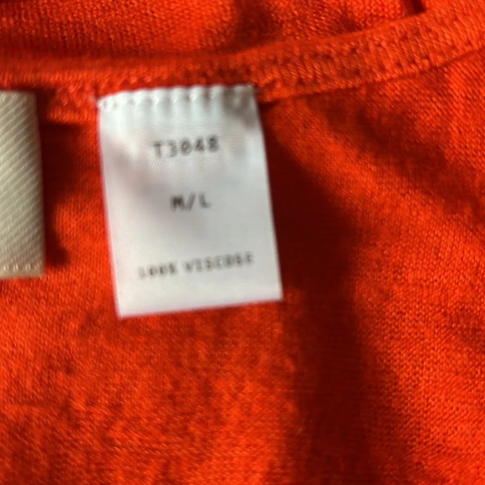 Kerisma brand Orange Sweetheart neck 3/4 Sleeve Tunic Top - Image 6