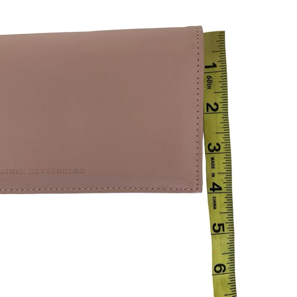 Aimee Kestenberg Wallet Pink Leather‎ Modern Chic Accessory - Image 6