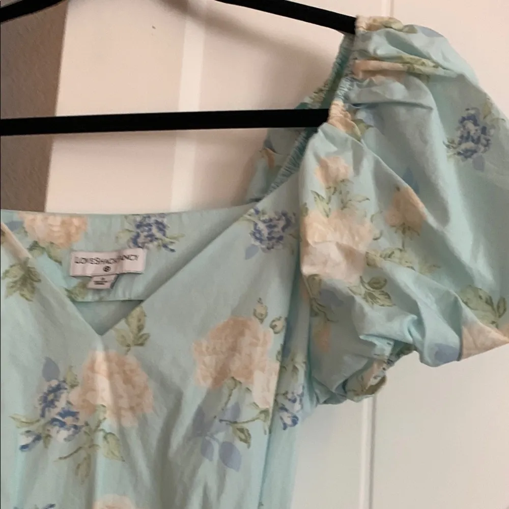 LoveShackFancy x Target Floral Puff Sleeve Maxi Dress - Image 5