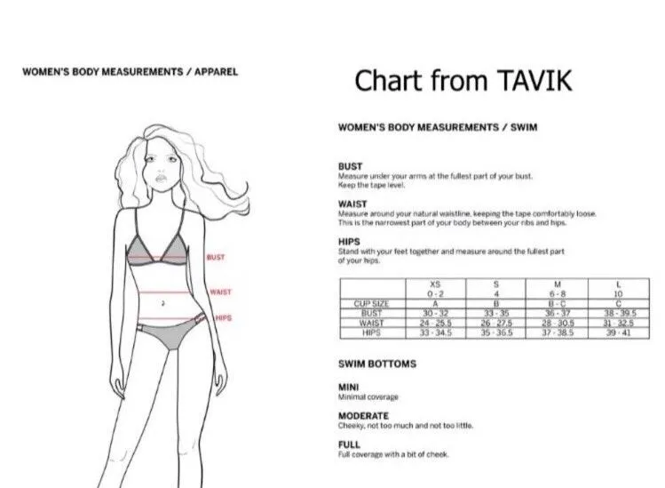 TAVIK VIVIENNE BEBE Striped Bikini Set X•SMALL  - Image 14