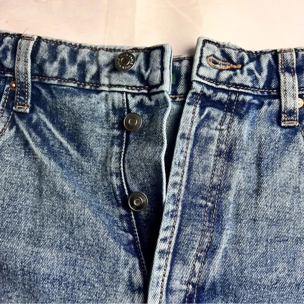 Wild Fable Women's Highest Rise Frayed Hem Distressed Jean Shorts Sz 14 - Image 5