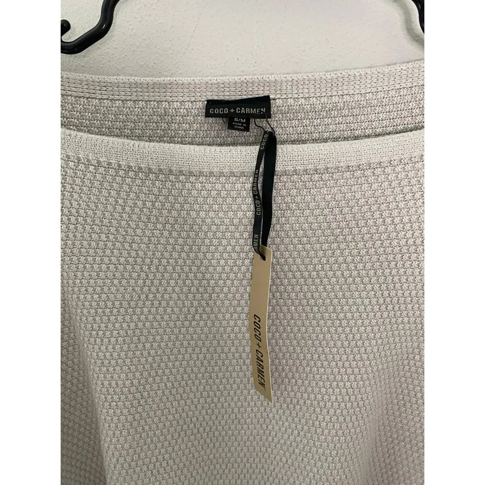 New Coco + Carmen Relaxed Ciana Pullover Sweater Size S/M - Image 4