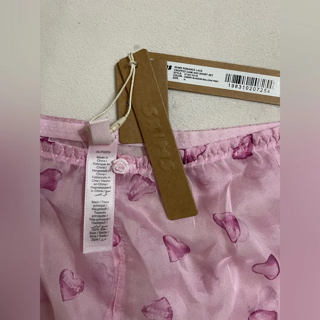 Skims NWT Romance Lace Cami & Short Sleepwear Set Size XL - Image 7