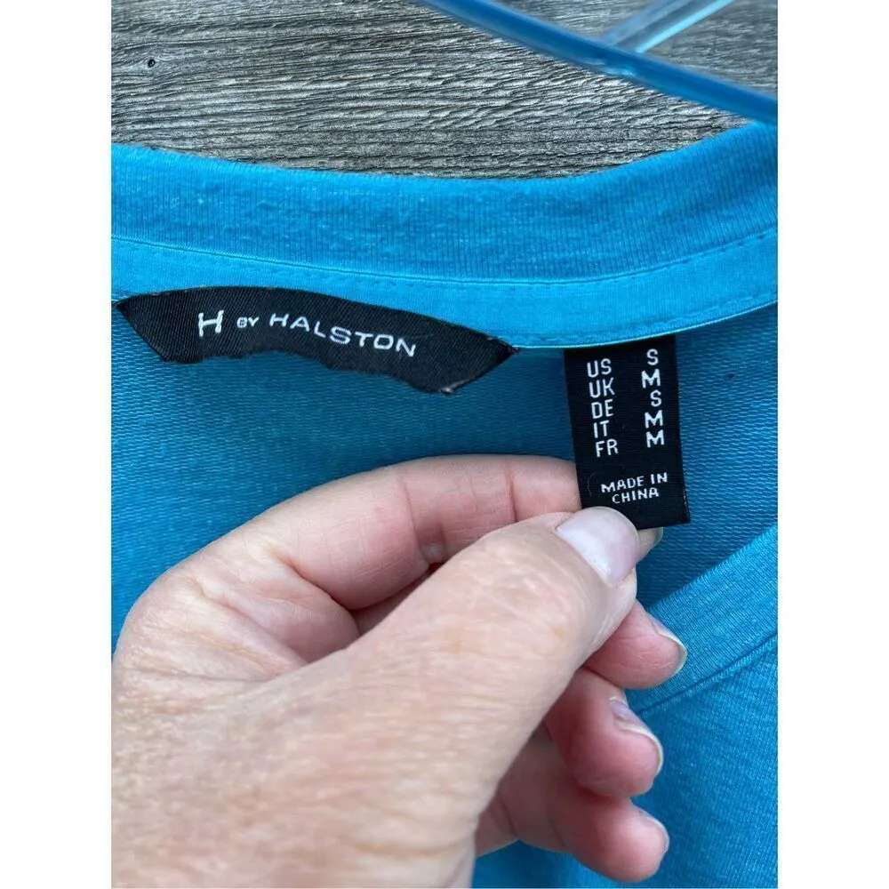 H by Halston size S oversized long cut out sleeves tunic - Image 4