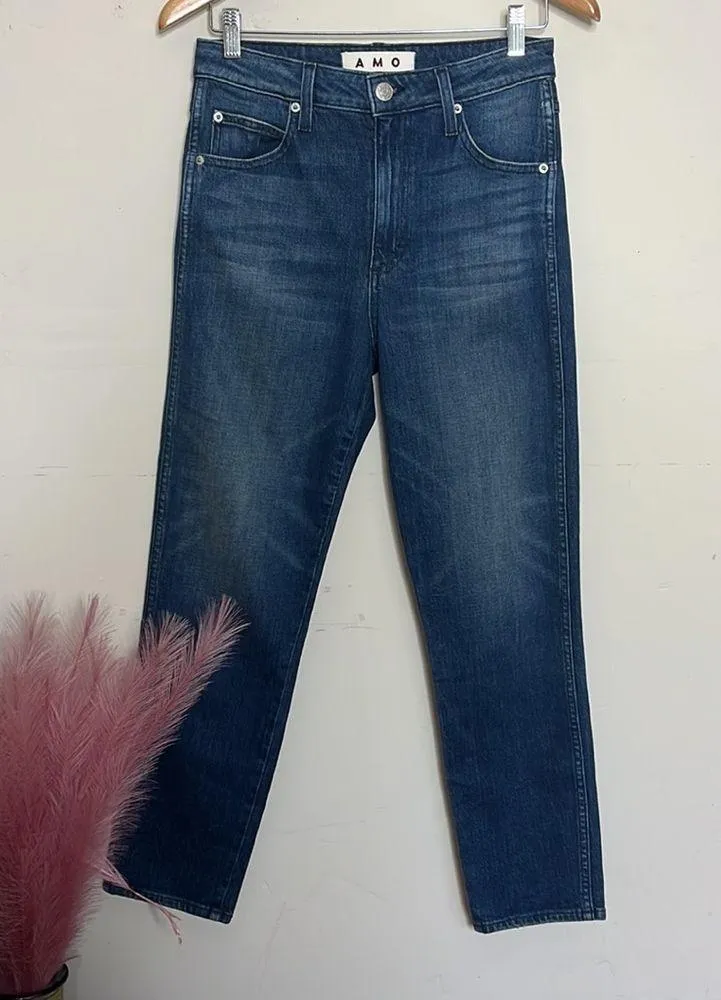 Amo • high rise stix crop jeans Blue Size 28 - Image 5