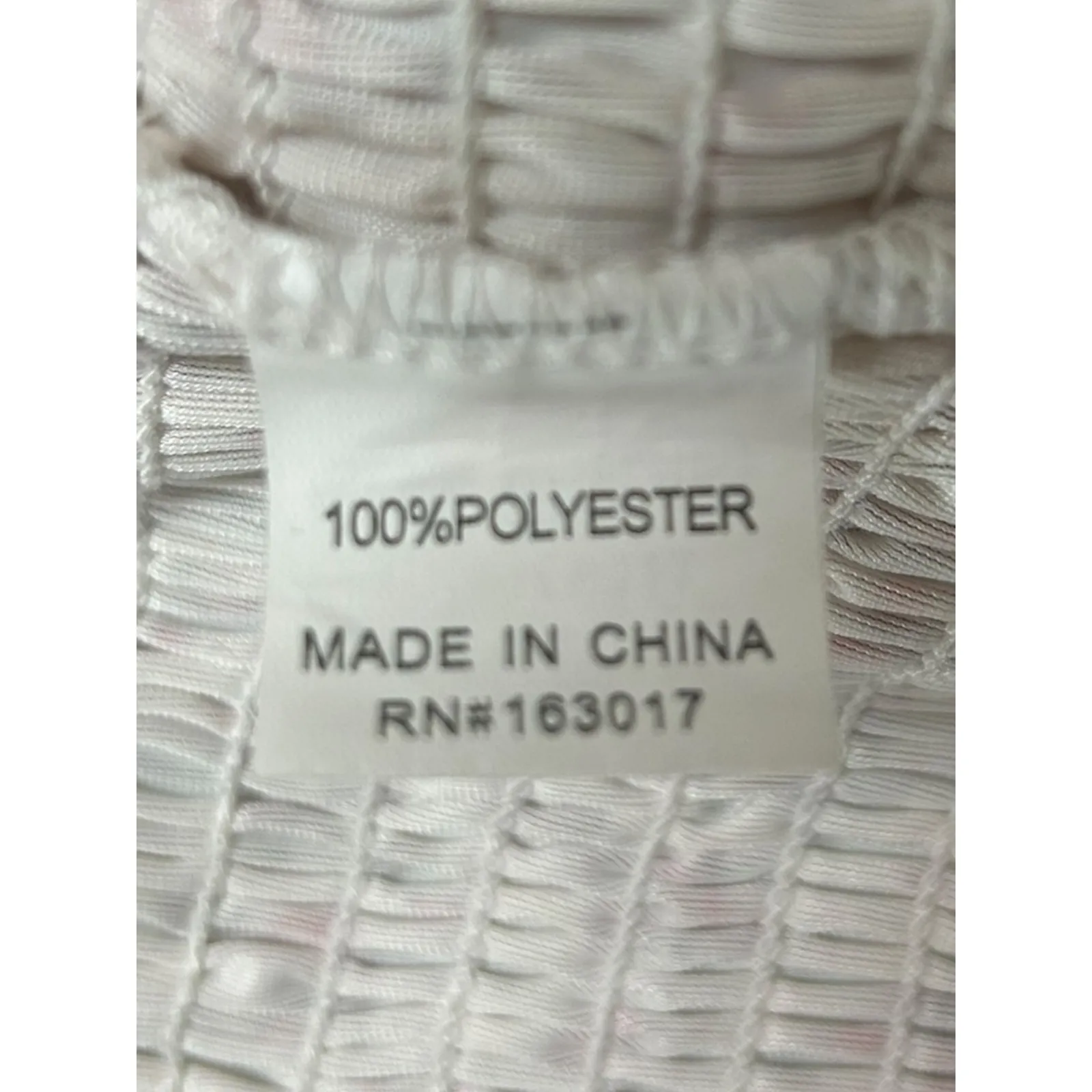 Princess Polly Quinn Floral Smocked Crop Swim Top Tie Front Short Sleeve Size 10 - Image 6