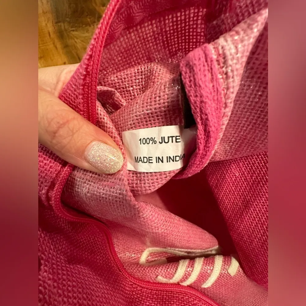 GUC PINK BEACH TOTE BAG WATERPROOF INSIDE - Image 10