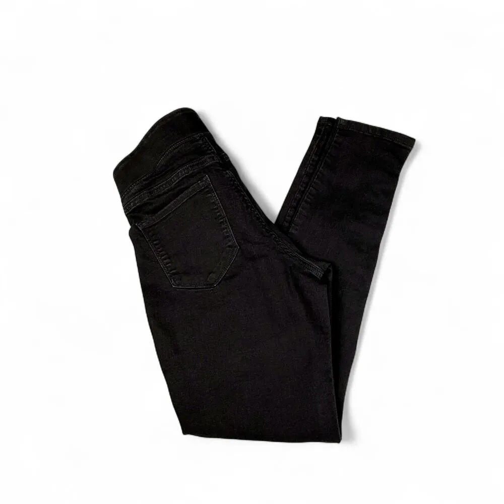 Old Navy Rockstar Mid Rise Jeggings Blackjack Skinny Jeans Women's 10 Petite - Image 4