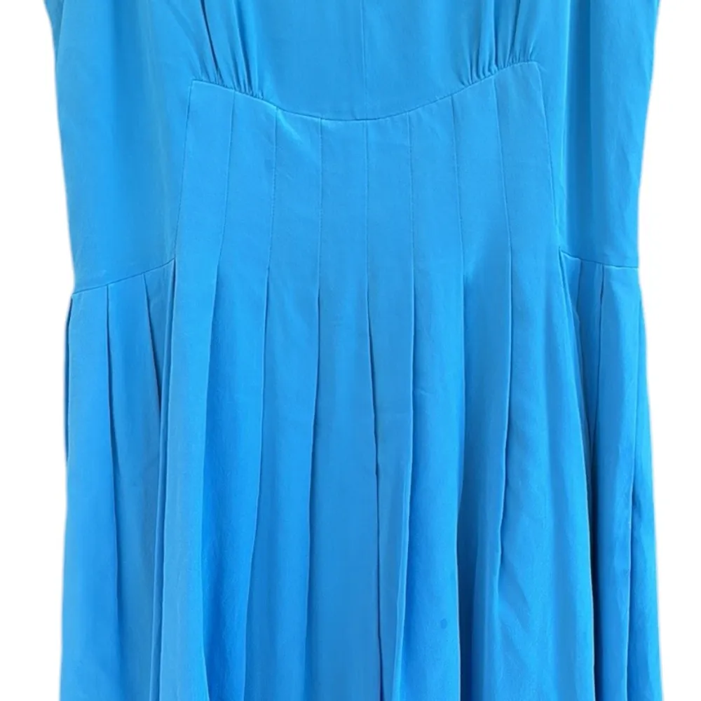 EUC Marc by Marc Jacobs Silk Frances Pleated Flare Dress Size 6 - Image 8