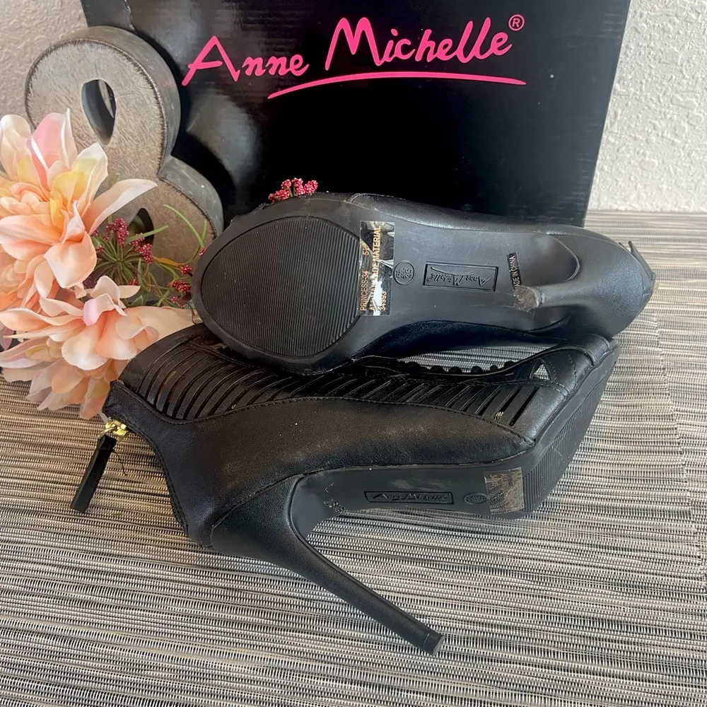 Anne Michelle Princess Sandals Stiletto Shoes For Women Size 5.5 - Image 5