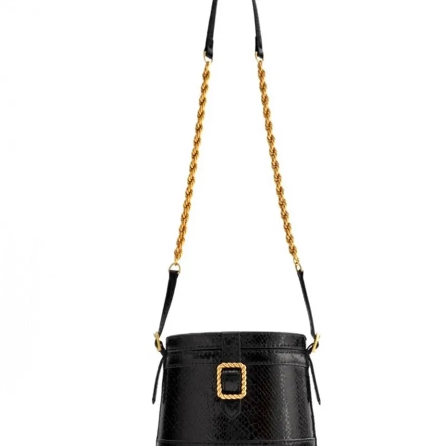 ZARA  Oval Box Crossbody Chain - Image 5