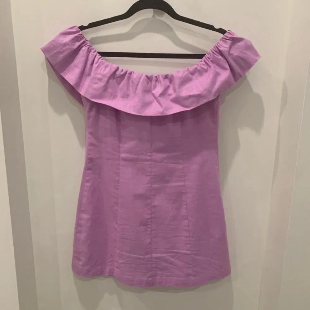 Express x Rocky Barnes Off the Shoulder Dress Y2K - Image 5