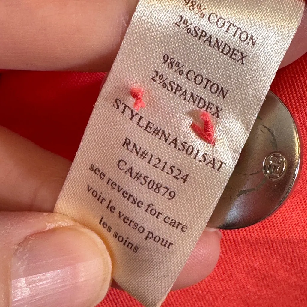 Nick & Mo Coral Lightweight Belted Trench Coat Jacket Womens S Basic Classic Pink - Image 4