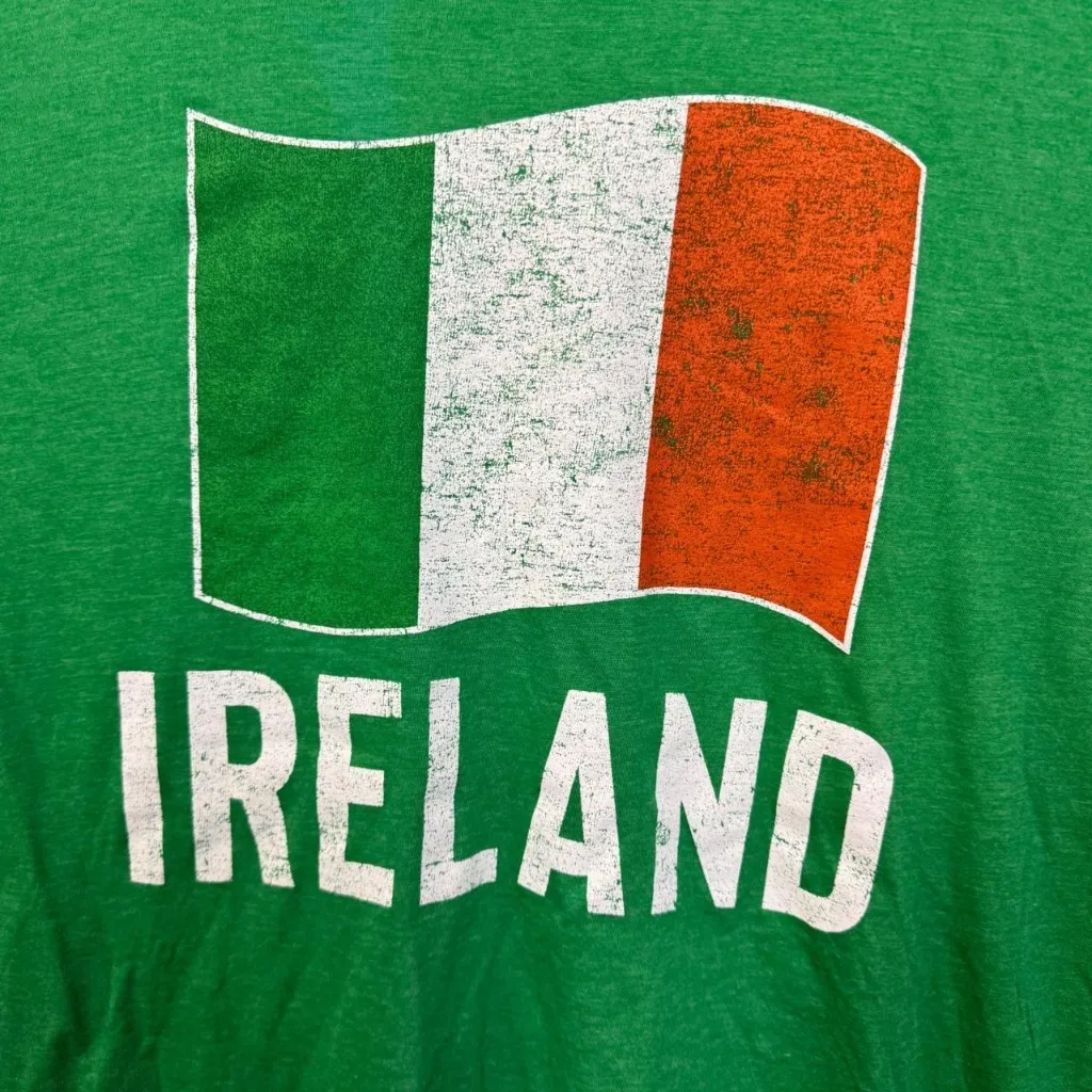 Ireland Irish flag shirt size XL - Image 2