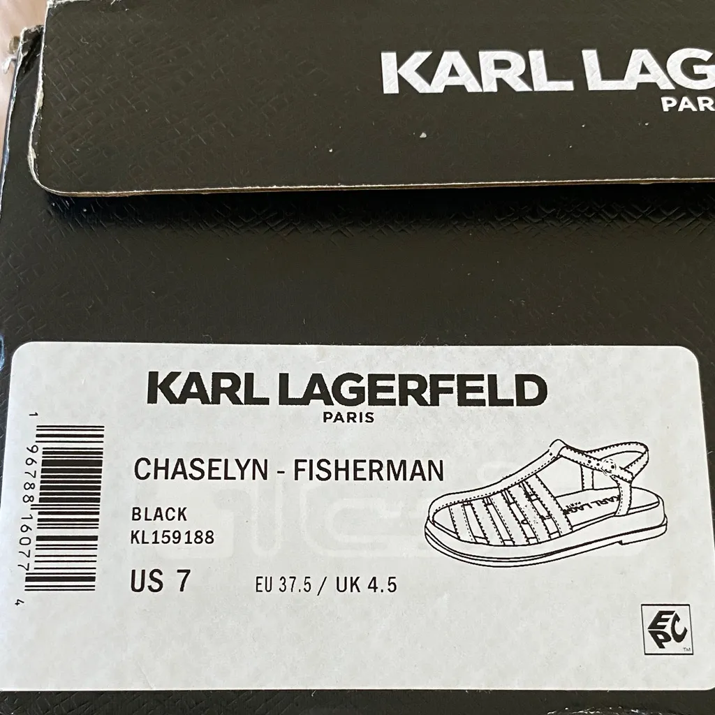 NWT KARL LAGERFELD PARIS
Women's Chaselyn Espadrille Sandals - Image 12