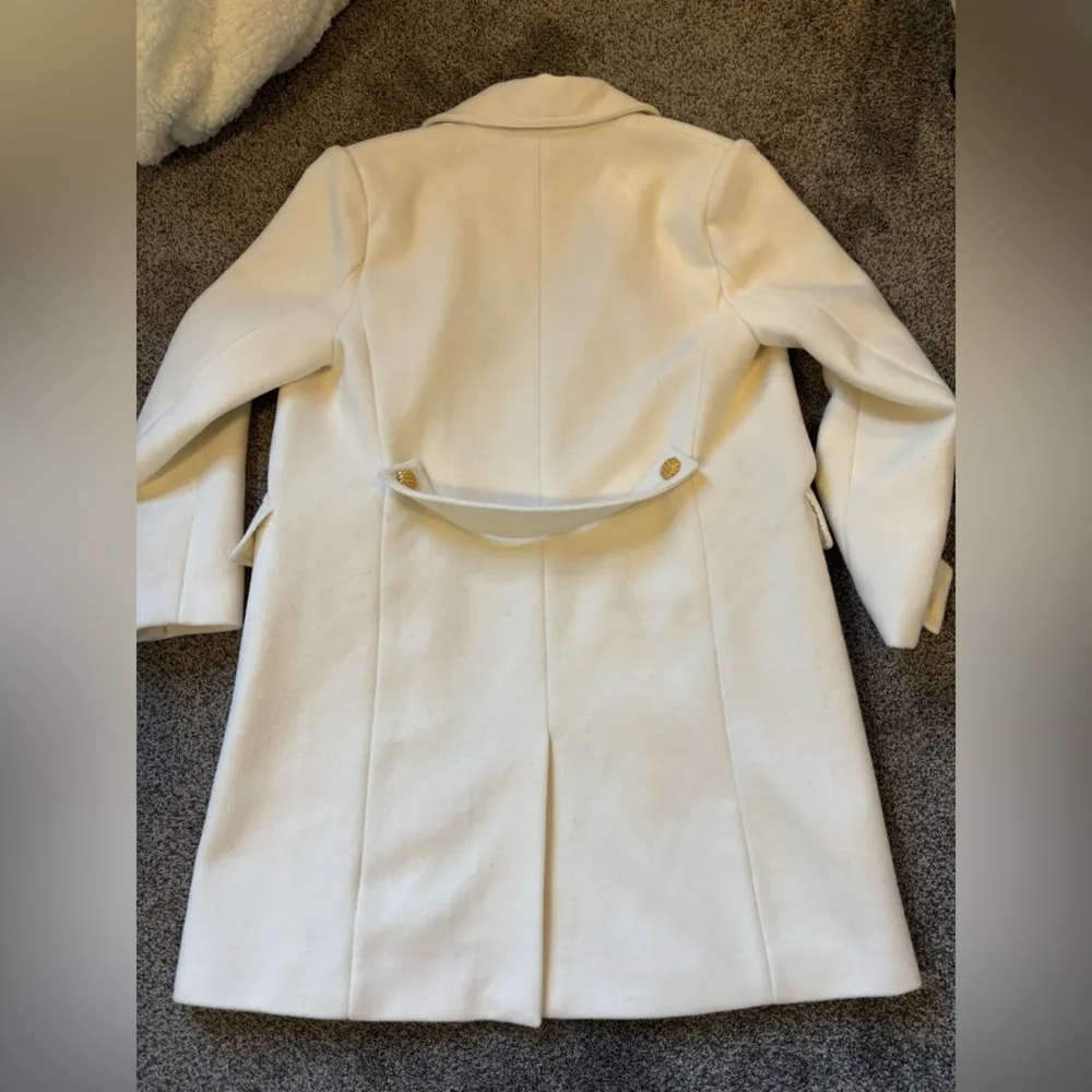 Gucci Double G Embroidery Wool Coat - Image 7