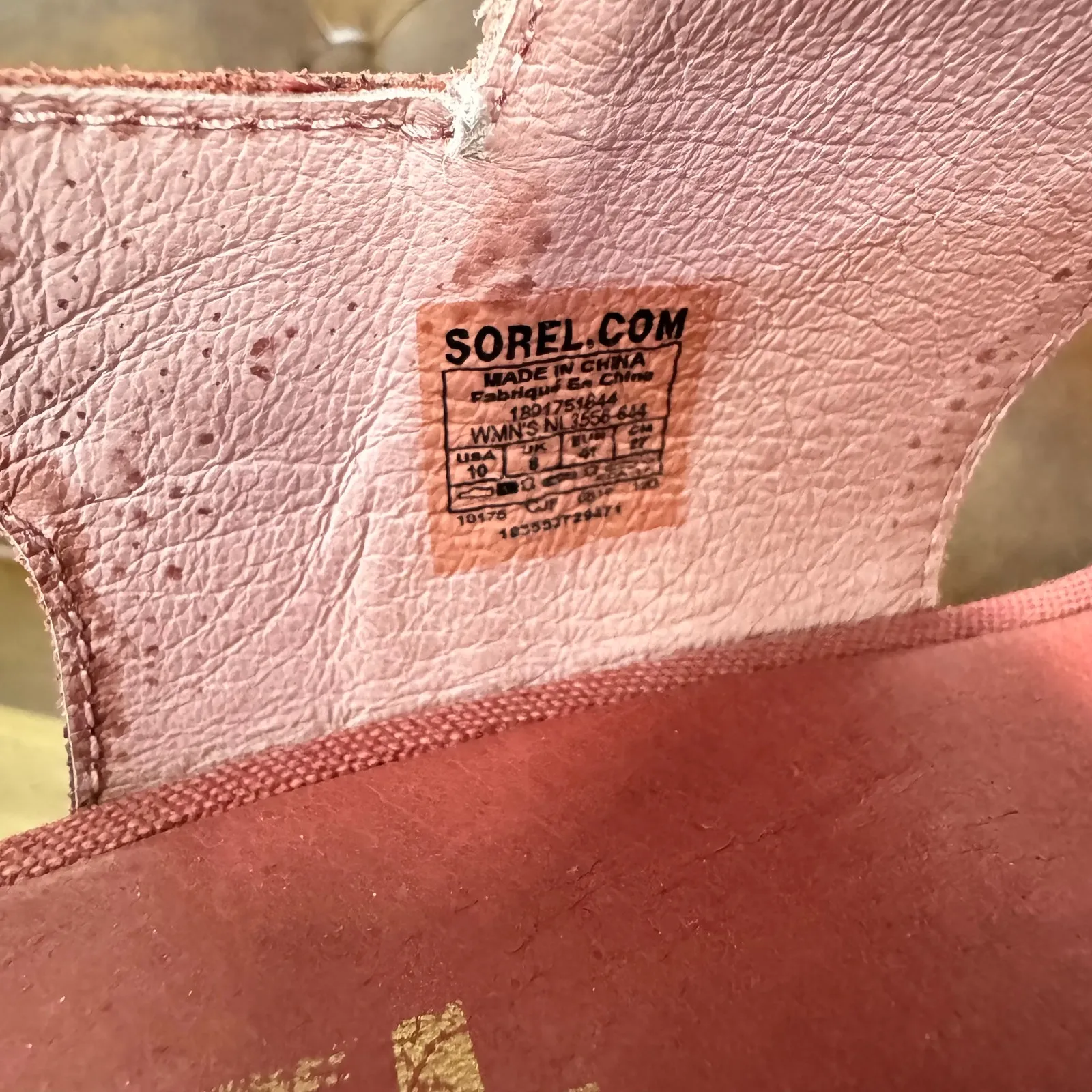 Sorel Joanie Women's II leather & suede slingback wedge sandals - Image 4