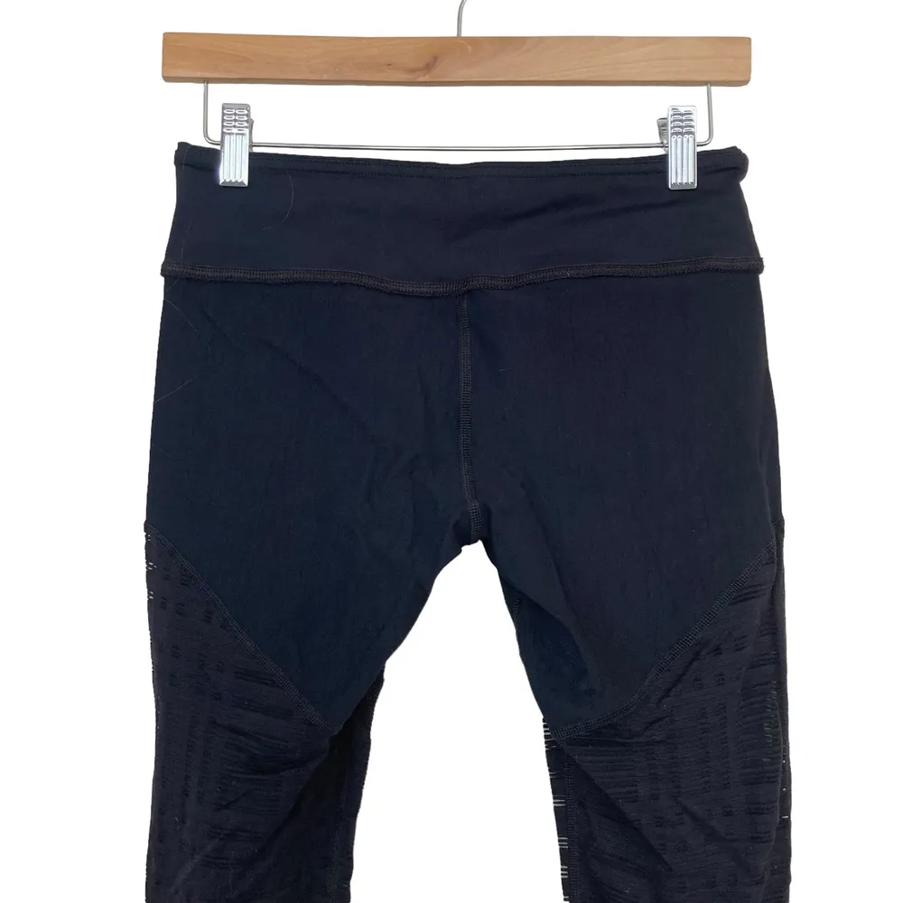 Vimmia Black Leggings Mesh Bottom Sz S - Image 5