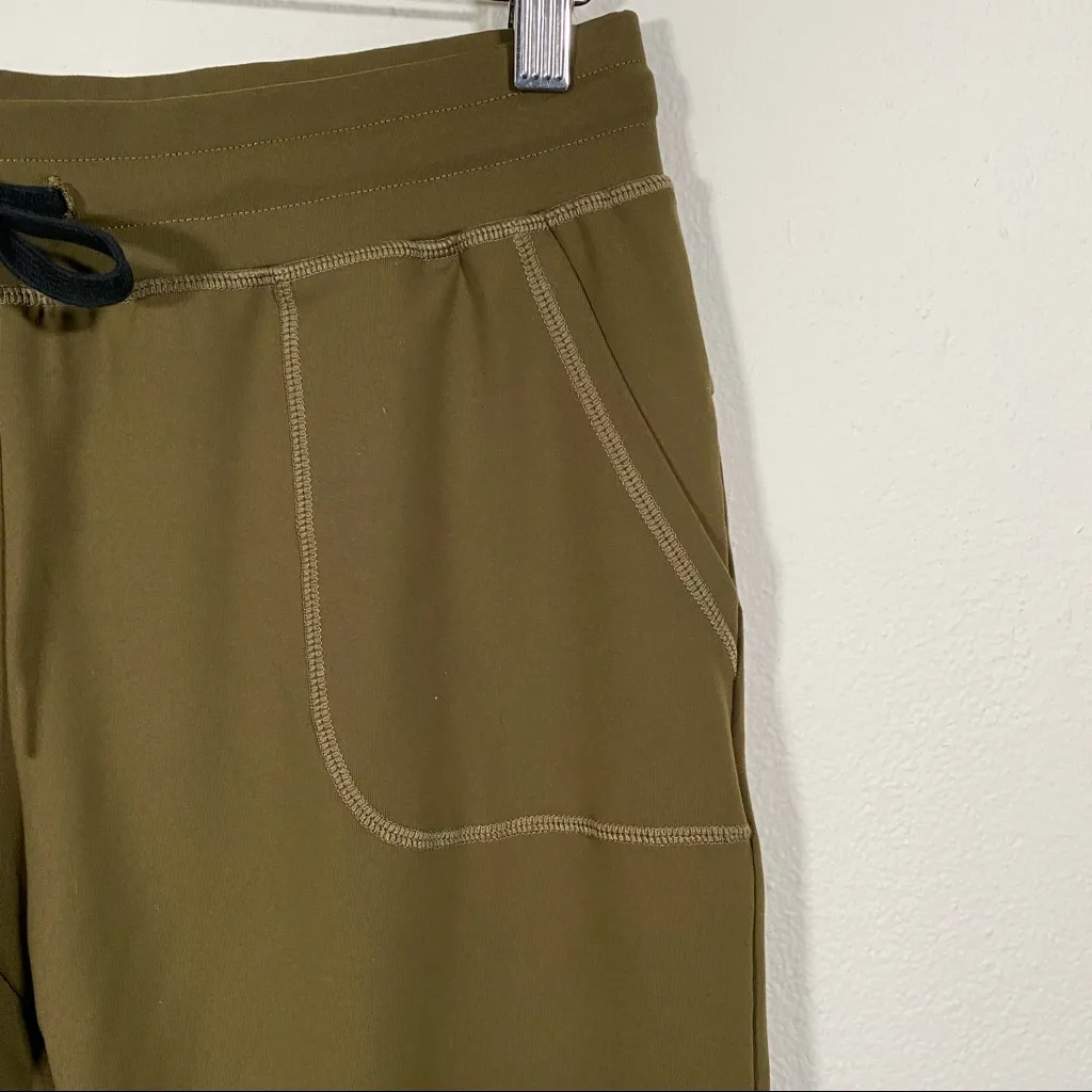 Zyia Unwind Jogger Pant in Olive Green Women's Size Medium - Image 6