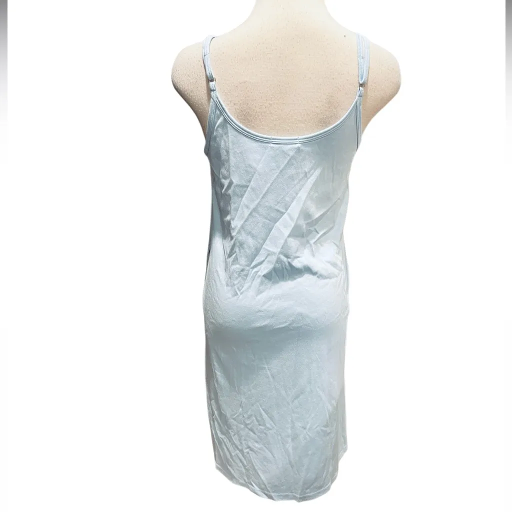 LAKE Maternity Pima Pleat Neck Nightgown in French Blue Size Small NWOT - Image 9