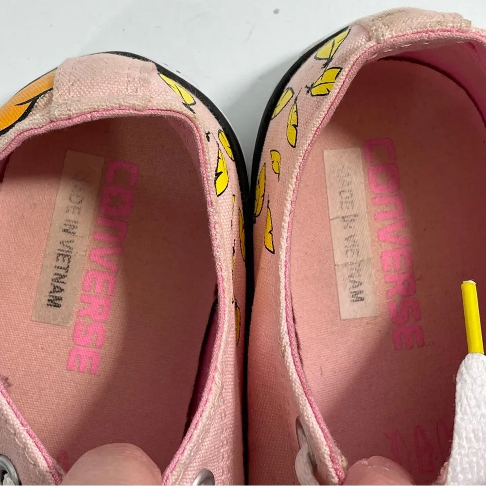 Converse Chuck Taylor Looney Tunes All Star Low Tweety Bird Pink Sneaker 7 Shoes - Image 7