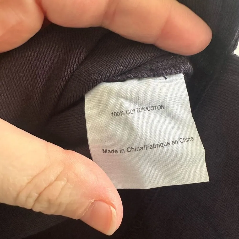 Tory Burch Women’s Extra Small Navy Polo Shirt Logo Buttons - Image 3