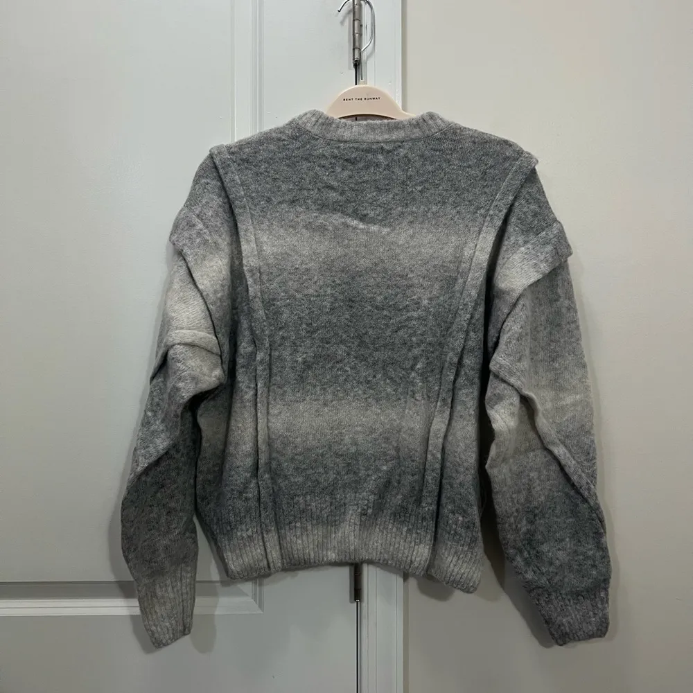 IRO  Gray Knit Valya Sweater Size Small $365 - Image 4