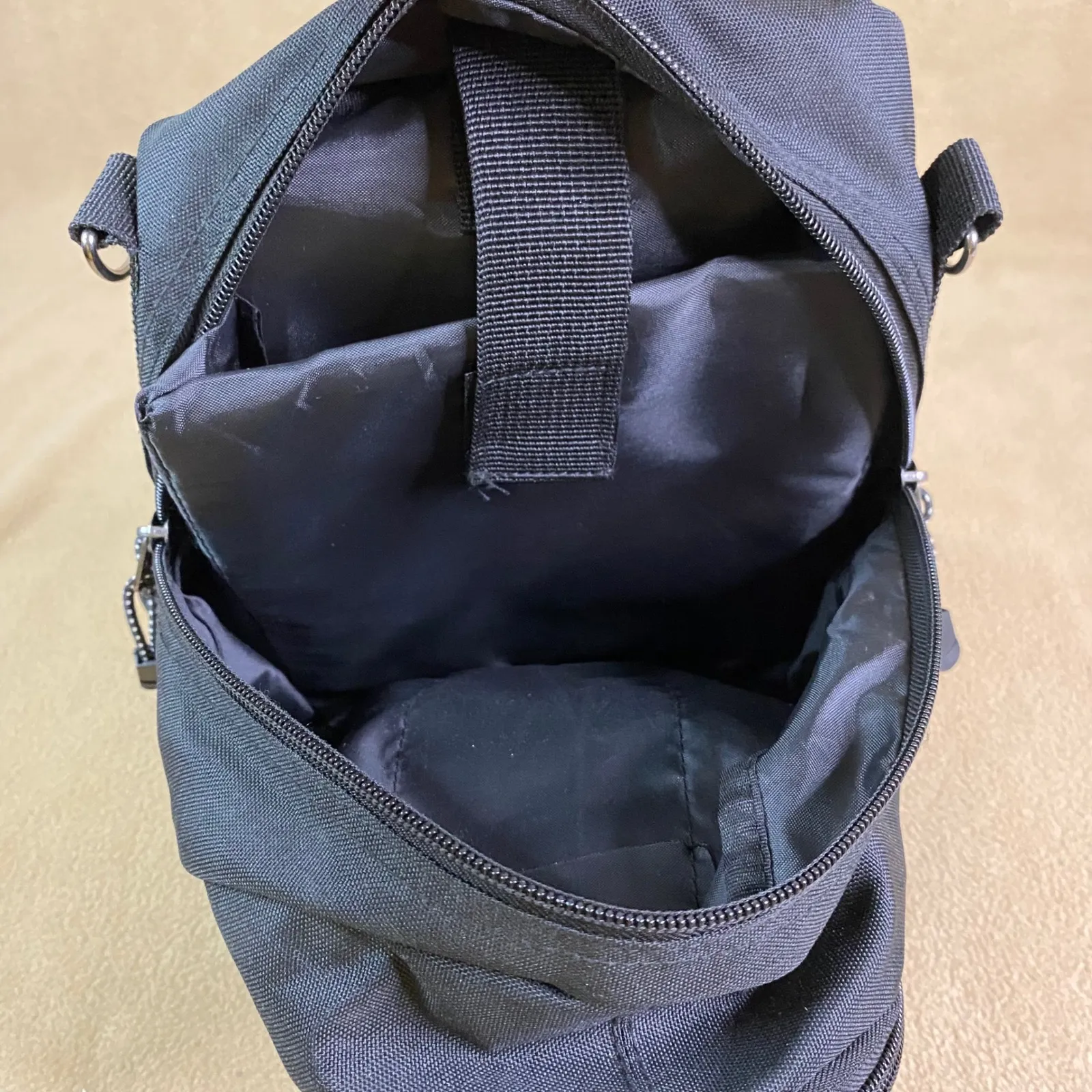 Universal Studios Black Mini Backpack Sling Bag Adjustable Strap Travel souvenir - Image 7