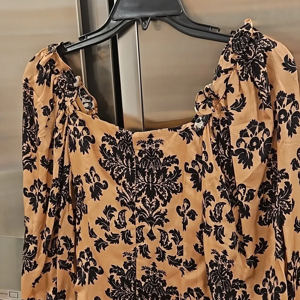 💕MOTHER OF PEARL💕 Sasha Ruched Printed Hammered - Image 12