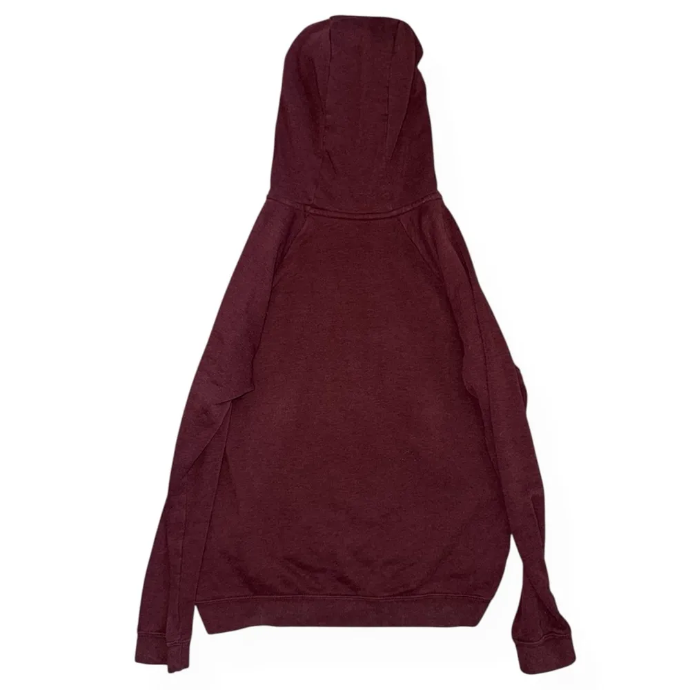 Nike Burgundy Maroon Hoodie size Medium - Image 3