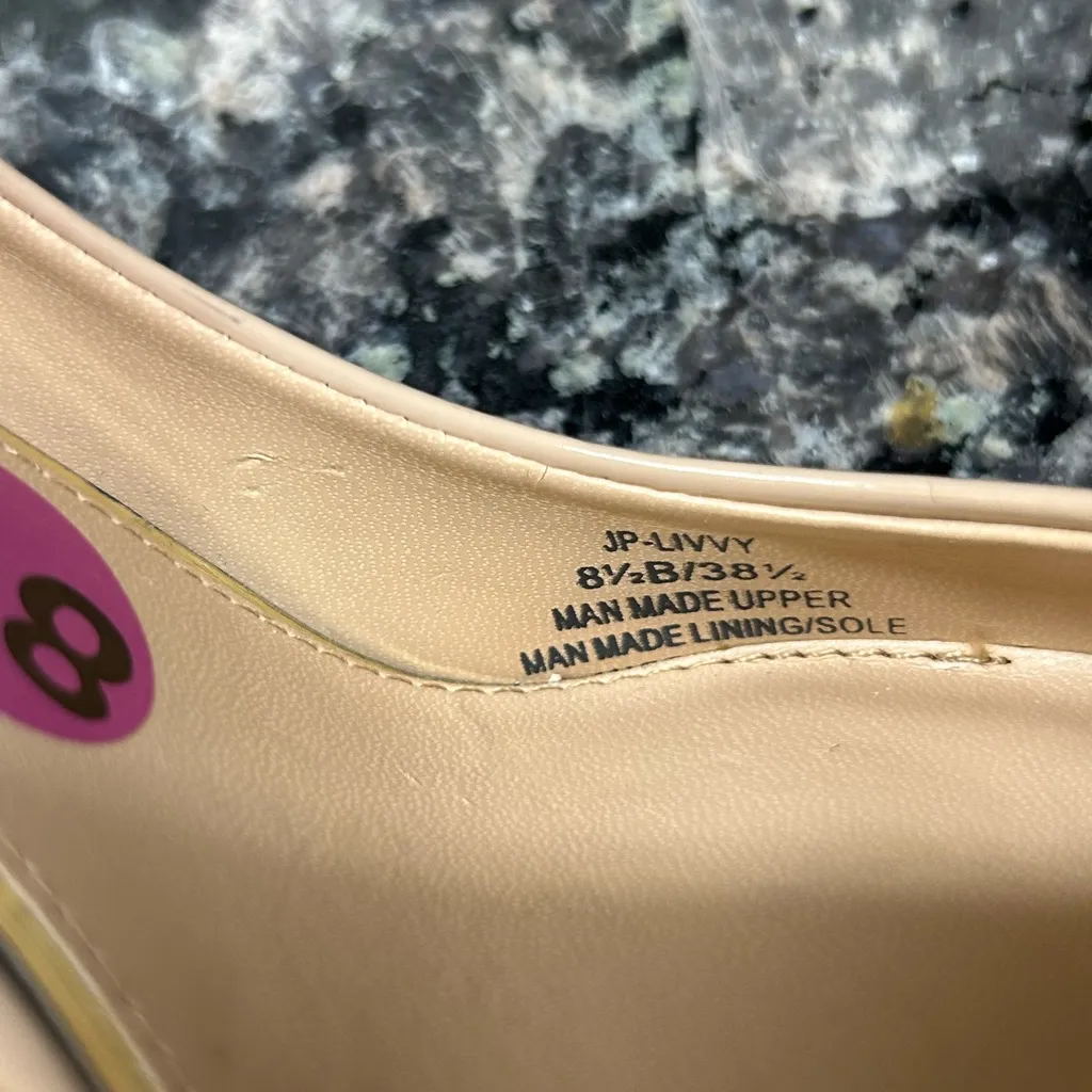 Jessica Simpson Haneh Pump Size 8.5  Elegant Nude Pumps excellent condition - Image 9