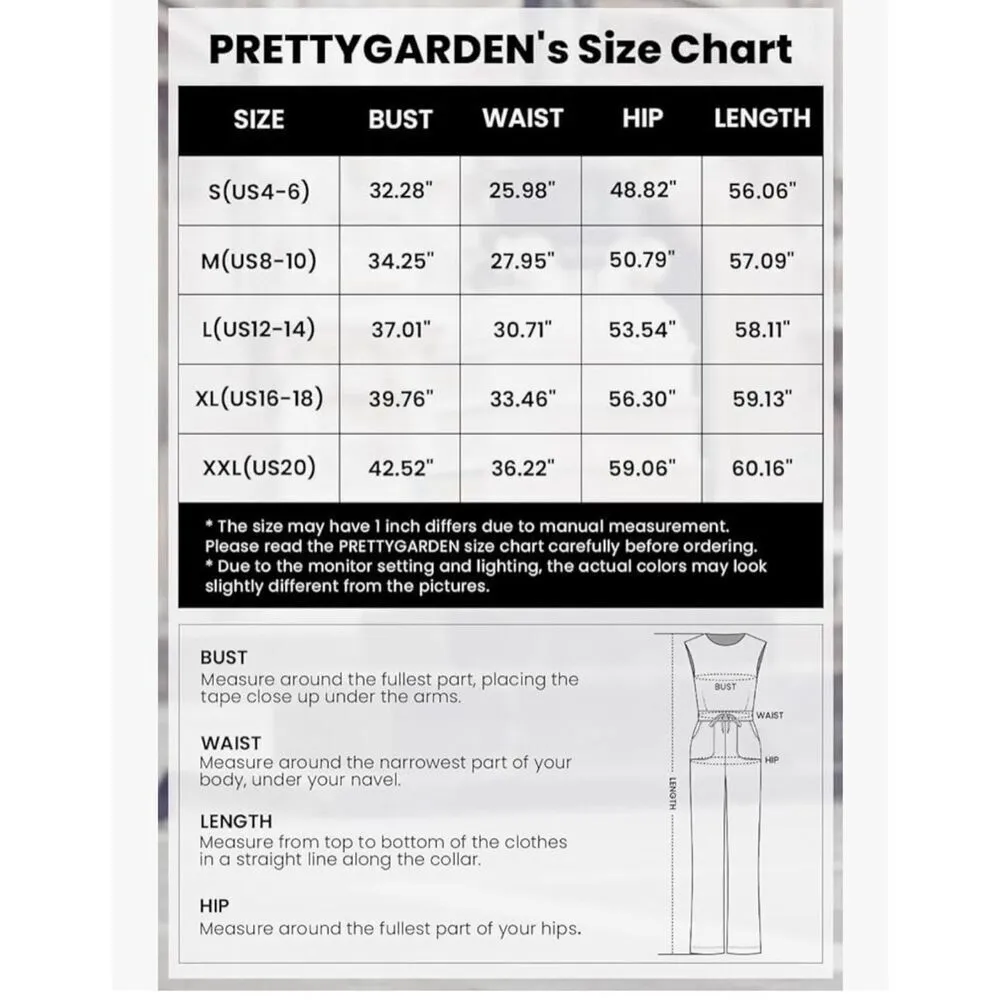 NEW Pink Jumpsuit Sleeveless Mock Neck Wide Leg Ribbed Pockets L - Image 5