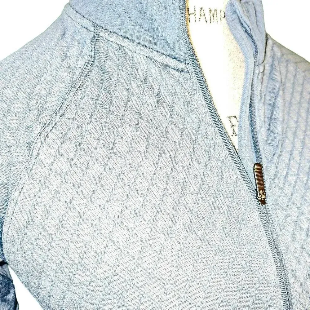 Lululemon Womens Blue‎ Rest Less 1/2 Zip Pullover Small - Image 3
