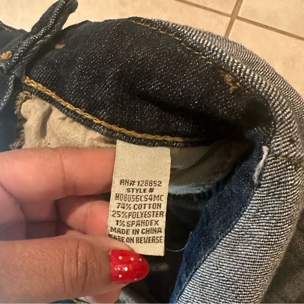 Hot Kiss Ava Overalls Dark Denim - Image 8