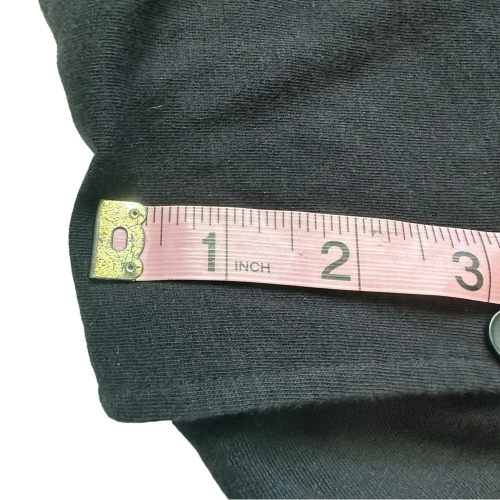 Harley Davidson Black Pink Rhinestone Embroidery Full Zipper Jacket Sweater Lrg - Image 9