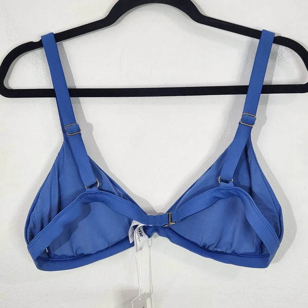 Andie Blue Bikini Top Blue Swim Top NWT Size XL Blue Andie Bikini Swim Top - Image 5