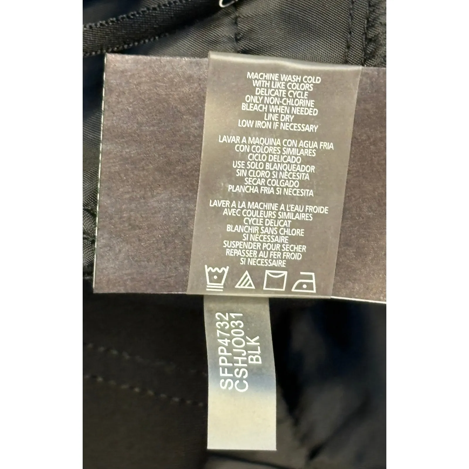 Calvin Klein Ponte Skinny Jeans 10 Black Modern Stretch‎ Knit - Image 9