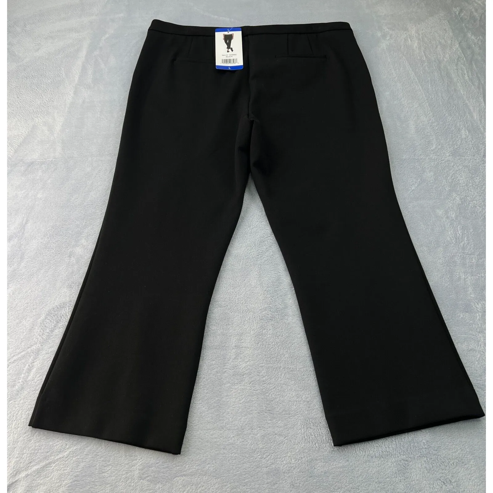Max &‎ Mia Dress Pants Relaxed Straight Leg Trousers Career Women's Size Large - Image 7